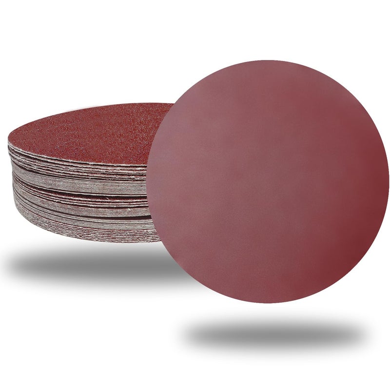SACKORANGE 50 PCS 6 Inch 400 Grit PSA Sanding Discs Self Adhesive Sticky-Back Sandpaper for 6" DA Sander Automotive Car Paint Woodworking Wood Metal Finishing - Image 1